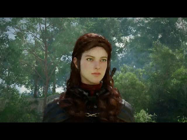 Video thumbnail for Crimson Desert - Chapter 3: The Unreachable Village: Damiane Meets Arkin Cutscene | Carries a Fox