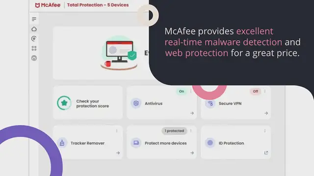 Video thumbnail for McAfee Antivirus Review — Is It Good Enough in 2024?