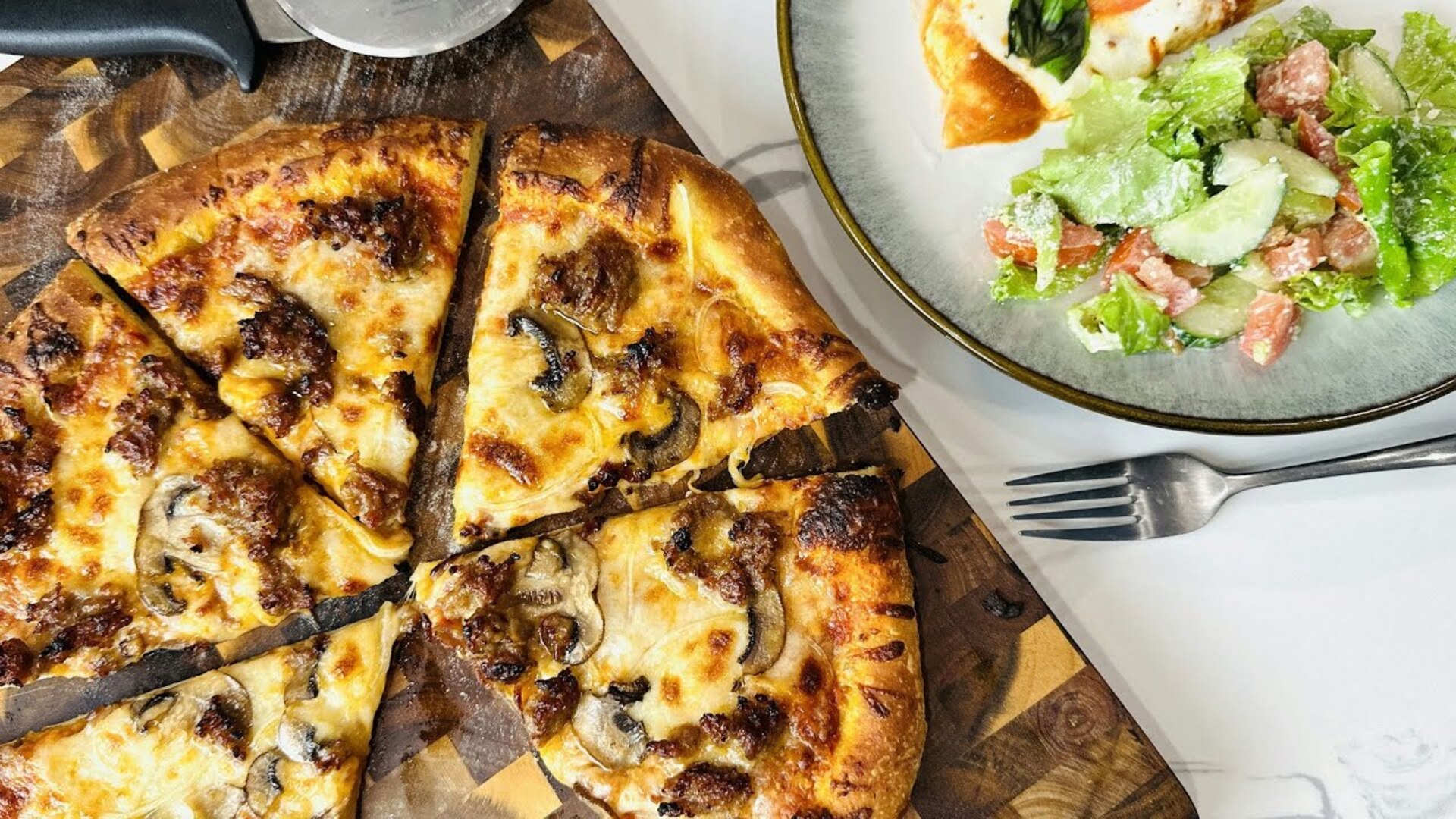 Video thumbnail for Fool-Proof Homemade Pizza Dough Recipe