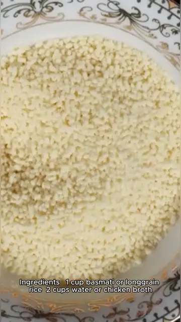 'Video thumbnail for rice recipe'