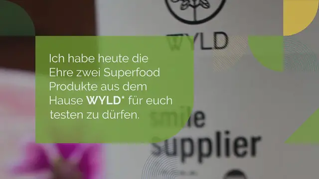 Video thumbnail for Werbung: Low Carb Köstlichkeiten goes WYLD*