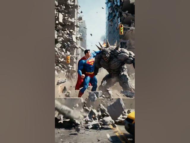 Video thumbnail for Superman vs Doomsday in Metropolis