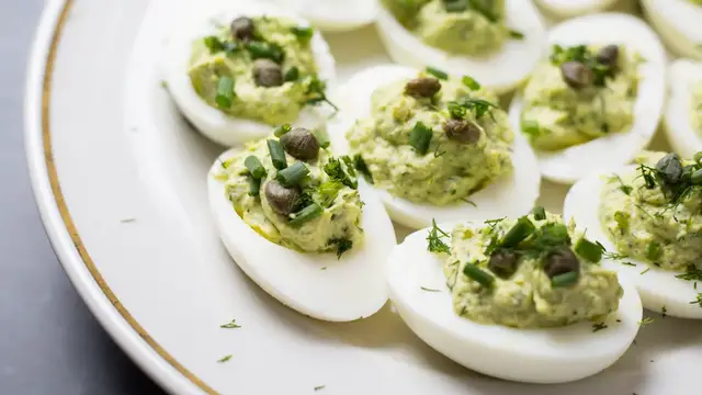 Video thumbnail for Green Goddess Deviled Eggs Recipe