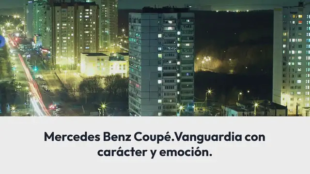 Video thumbnail for Mercedes Benz Coupé. Vanguardia con carácter y emoción.