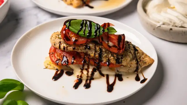 Video thumbnail for Caprese-Stuffed Chicken Recipe