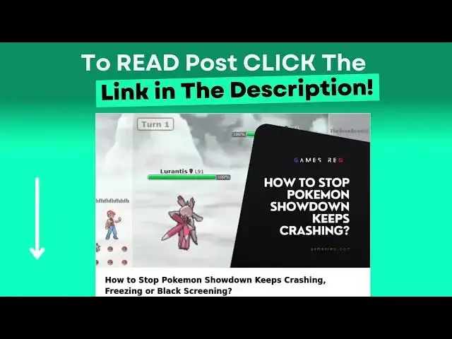 Video thumbnail for How to Stop Pokemon Showdown Keeps Crashing, Freezing or Black Screening?