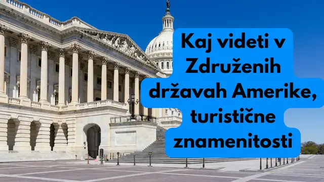Video thumbnail for Kaj videti v Združenih državah Amerike, turistične znamenitosti (Sl)