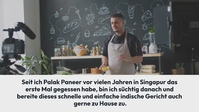 Video thumbnail for Palak Paneer – Rezept aus Indien