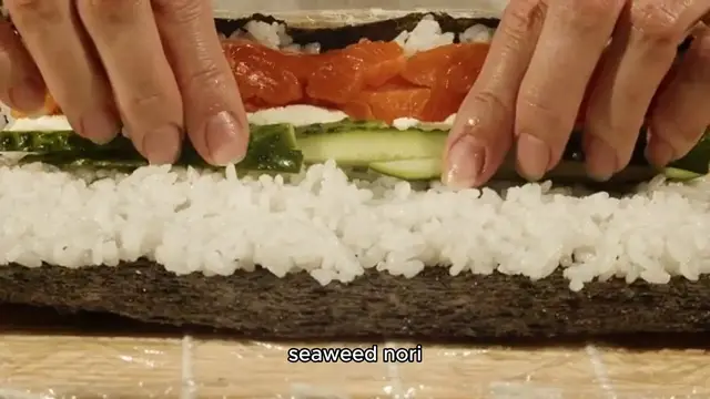 'Video thumbnail for Sushi rolls'