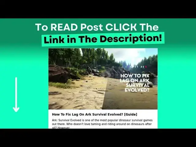Video thumbnail for How To Fix Lag On Ark Survival Evolved? [Guide]