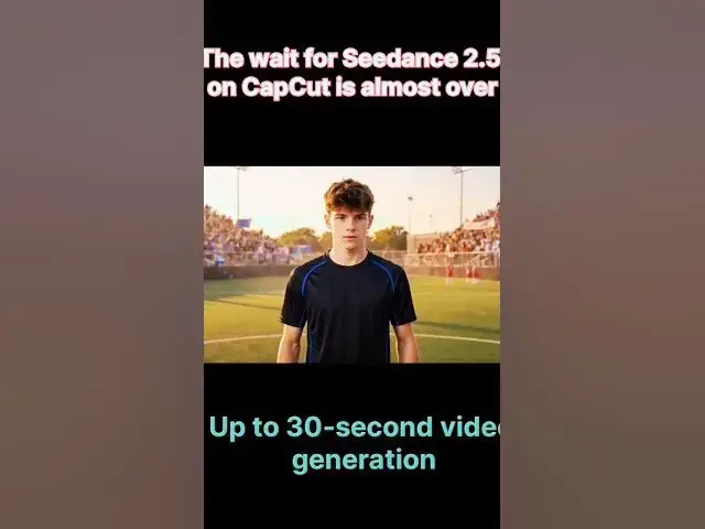 Video thumbnail for #FIFA #FIFAWorldCup #football #footballshorts Seedance 2.5 on CapCut