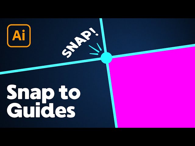Video thumbnail for How to Snap to Guides in Illustrator