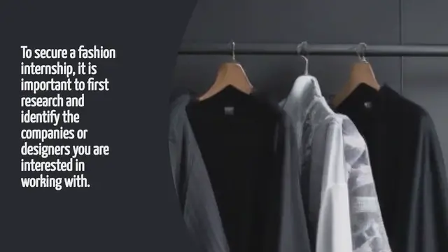 Video thumbnail for How To Get Fashion Internships