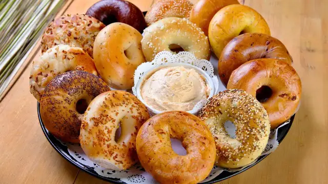 Video thumbnail for Homemade Bagels Recipe: video blog