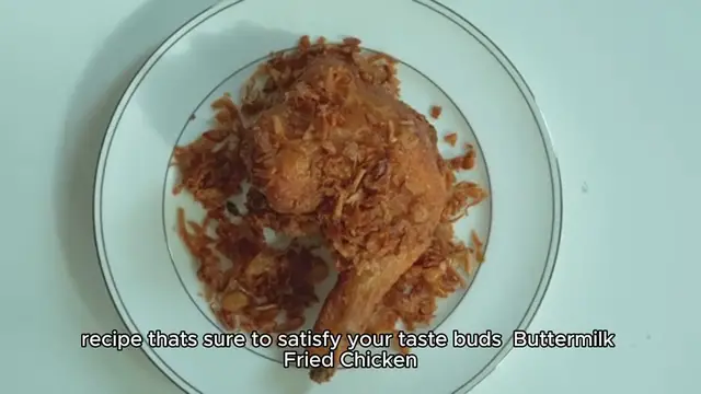 Video thumbnail for Buttermilk Fried Chicken Recipe