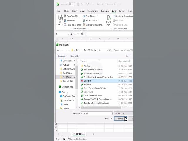 Video thumbnail for Forget Typing Excel Extracts PDF Data in Seconds #excel #excelforbeginners #office