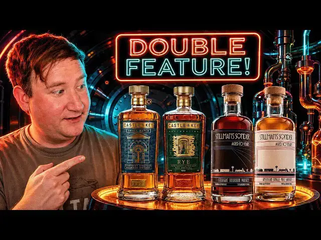 Video thumbnail for DOUBLE FEATURE Tasting! (Castle & Key + Stillman's Sonder 10-Year)