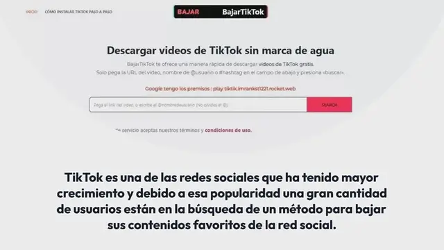 Video thumbnail for Cómo descargar vídeos de TikTok