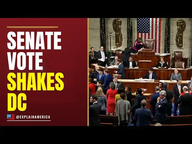 Video thumbnail for 77–22 LANDSLIDE! - Senate Vote Changes The Game