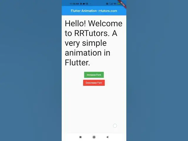 Video thumbnail for Flutter Simple Animation