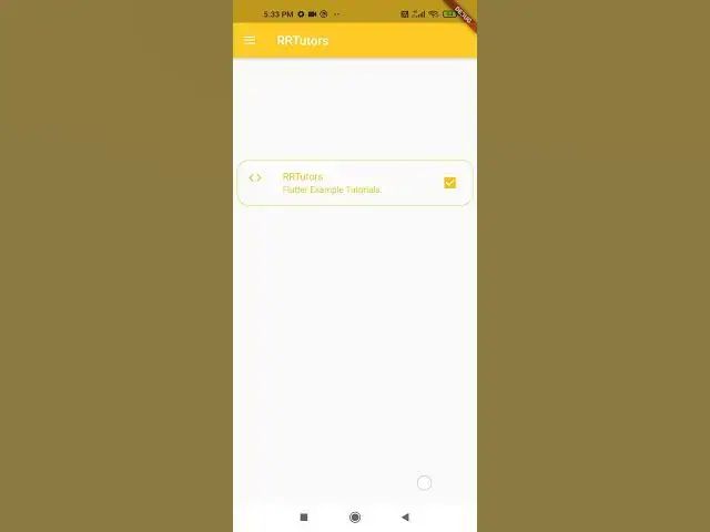 Video thumbnail for Flutter CheckBoxListTile