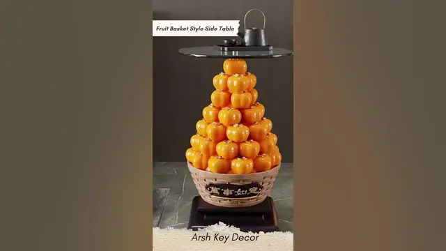 Video thumbnail for Fruit Basket Style Side Table | Living Room Furniture #shorts