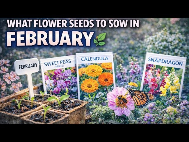 Video thumbnail for Best Flower Seeds to Sow for Early Blooms