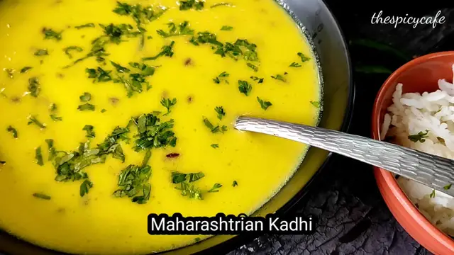 Video thumbnail for Maharashtrian Kadhi Recipe