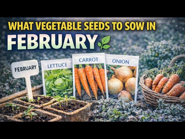 Video thumbnail for Best Vegetable Seeds to Sow for an Early Start