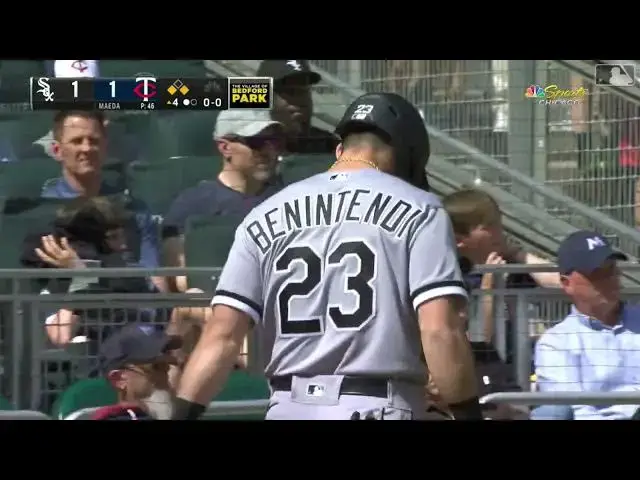 'Video thumbnail for Yasmani Grandal SMACKS a RBI Single! | Chicago White Sox | 4/10/2023'