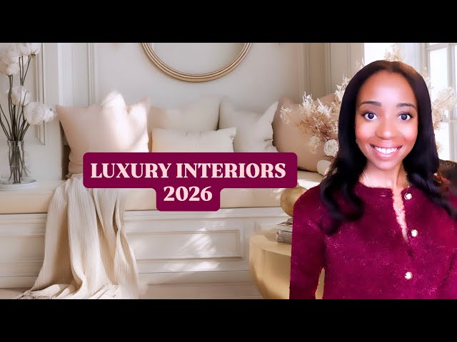 Video thumbnail for How to Create a Luxury Curated Home | 2026 Interior Trends & Comfort Psychology