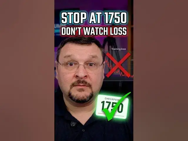 Video thumbnail for Don't Watch the Loss. Watch the Samples. #ai #tech