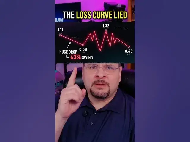 Video thumbnail for Why You Can't Trust Your Training Loss