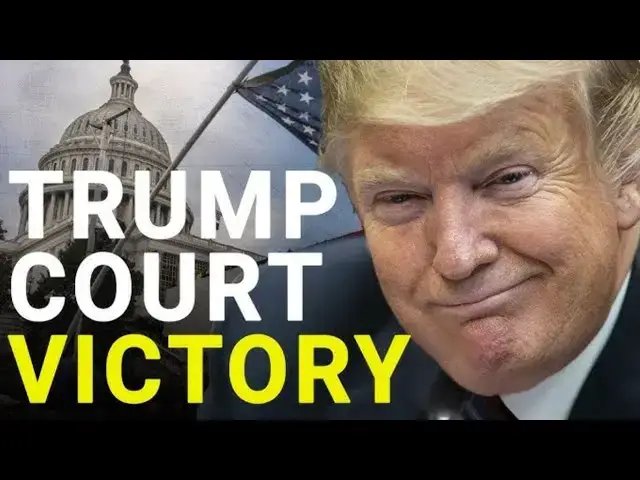Video thumbnail for Trump Gets Another Blockbuster Court Victory - Democrats Are Devastated