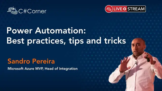 'Video thumbnail for Power Automation: Best practices, tips and tricks || Power Platform Virtual Conference'