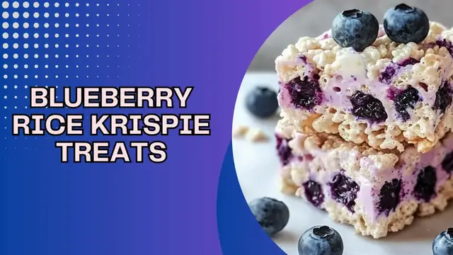 Video thumbnail for Blueberry Rice Krispie Treats