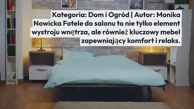 Video thumbnail for Fotele do salonu – jak wybrać idealny model?