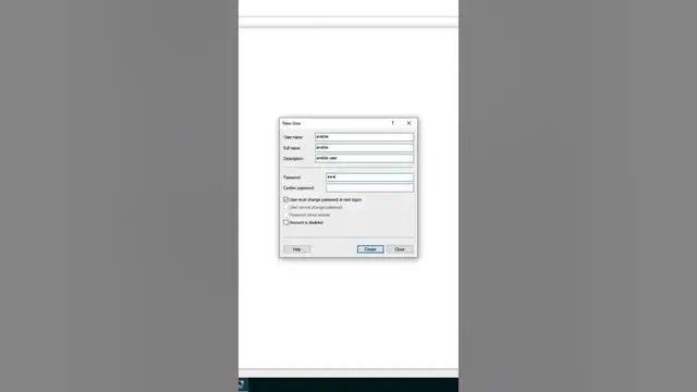 Video thumbnail for #shorts Configure a #Windows Host for Ansible - #ansible #winrm