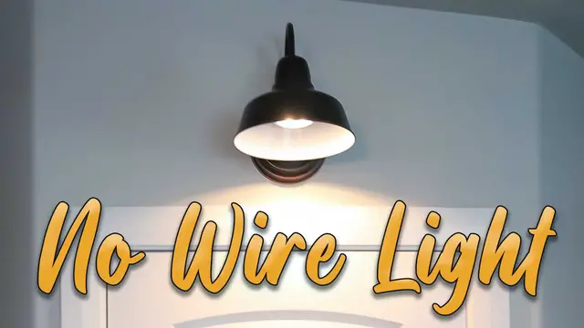 Video thumbnail for DIY No Wire Light