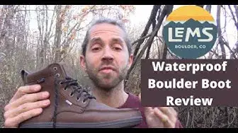 Video thumbnail for Lems Waterproof Boulder Boot Review {From Former Shoe Store Employee}
