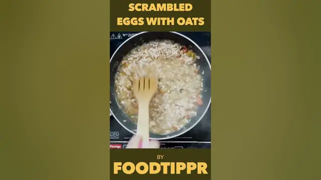 'Video thumbnail for Scrambled Eggs with Oats #shorts'