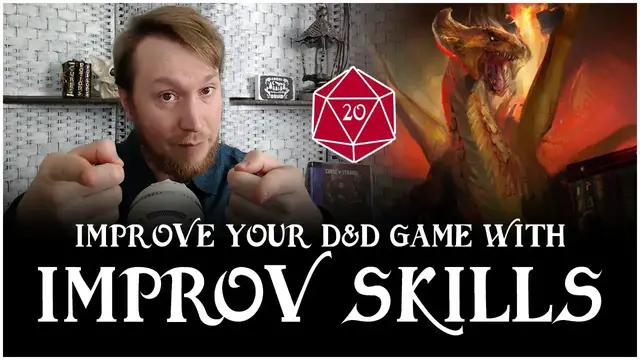 'Video thumbnail for 17 Improv Tricks for Better D&D Roleplaying 🐉🎭'