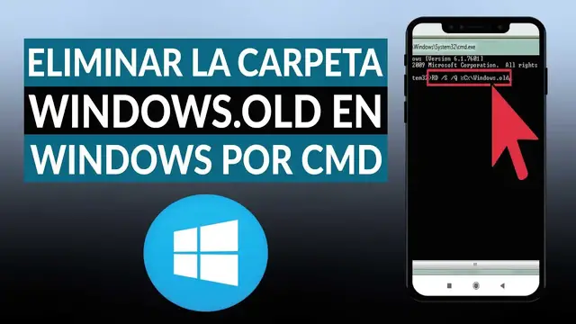 Video thumbnail for Cómo eliminar la carpeta WINDOWS.OLD en WINDOWS 10 por cmd fácilmente