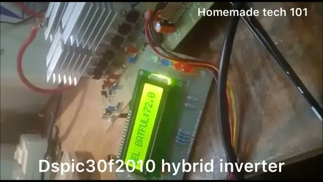 Video thumbnail for dspic30f2010 hybrid inverter circuit free (pure sine wave inverter ) {Updated}