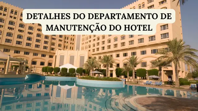 Video thumbnail for Detalhes do departamento de manutenção do hotel
