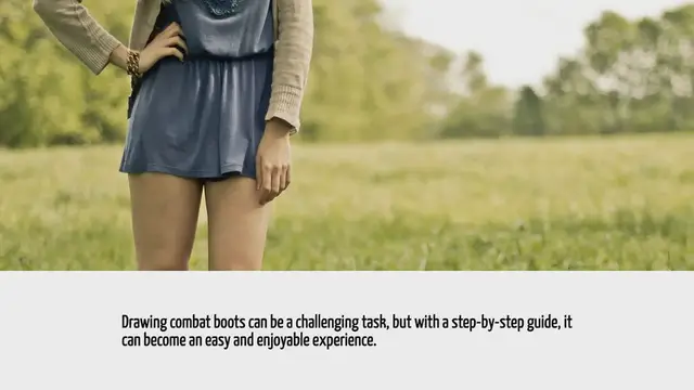 Video thumbnail for How To Draw Combat Boots