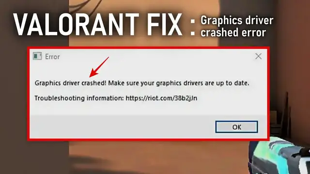 Video thumbnail for Valorant Fix: Graphics Driver Crashed ! Valorant Keeps Crashing Fixed | 2022