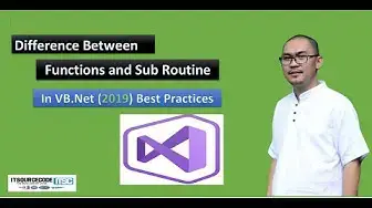 Video thumbnail for Difference Between Functions and Sub Routine in VB.Net 2019 Best Practices