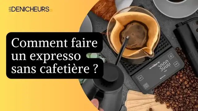 Video thumbnail for ☕ 3 techniques pour faire un expresso sans machine à expresso ?