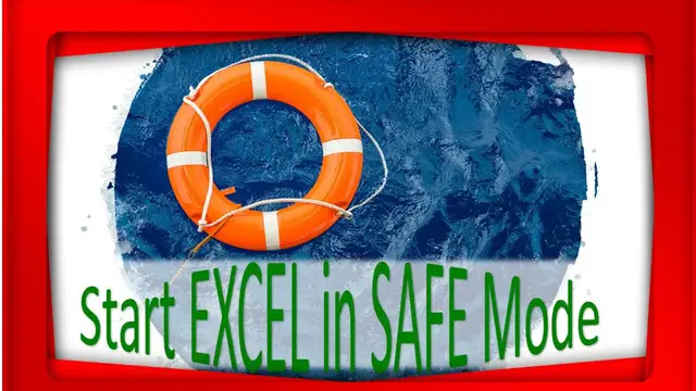 Video thumbnail for How To Start Excel In Safe Mode
